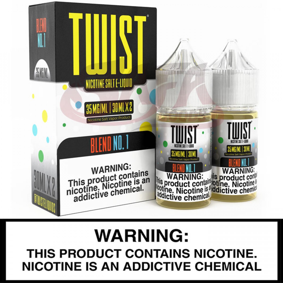 Twist Salt Premium E-Liquid - 30 ml Twin Pack